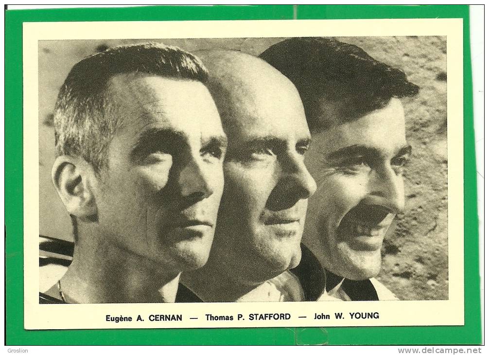 APOLLO 10  ( 18 MAI 1969 )  EUGENE A. CERNAN - THOMAS P. STAFFORD - JOHN W. YOUNG - Espace