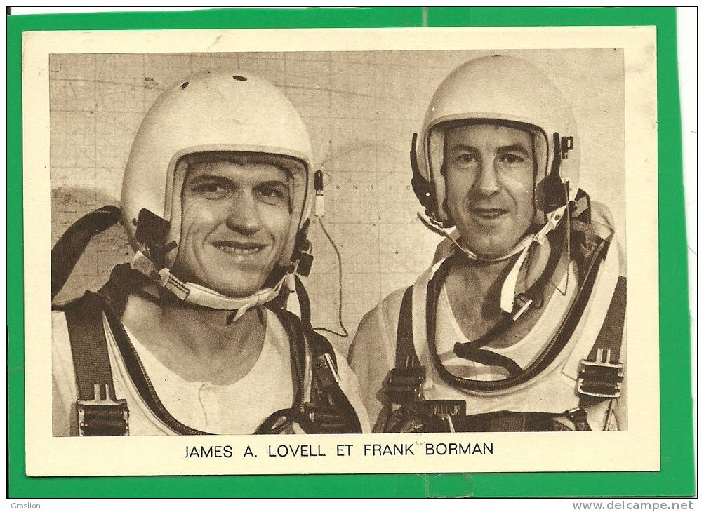 " GEMINI VII " ( 4 DEC. 1965 )  JAMES A. LOVELL ET FRANK BORMAN - Espace