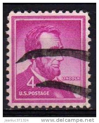 N° 589 O Y&T 1954  LINCOLN - Used Stamps
