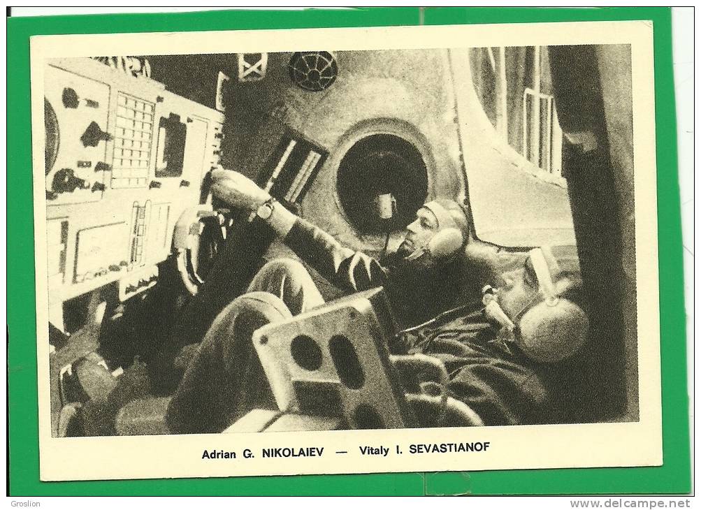 SOYOUZ 9  ( 1 JUIN 1970 ) ADRIAN G. NIKOLAIEV - VITALY I. SEVASTIANOF - Espace