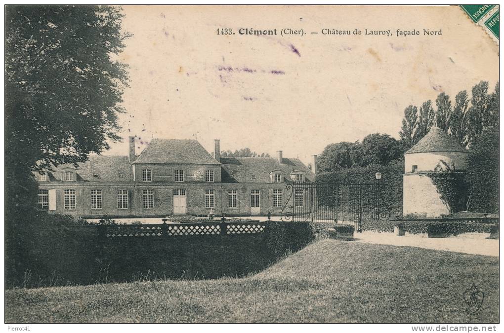 CLÉMONT - Château De Lauroy - Façade Nord - Clémont