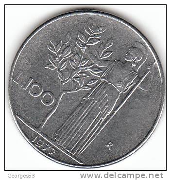 PIECE 100 LIRE 1977 - 200 Lire