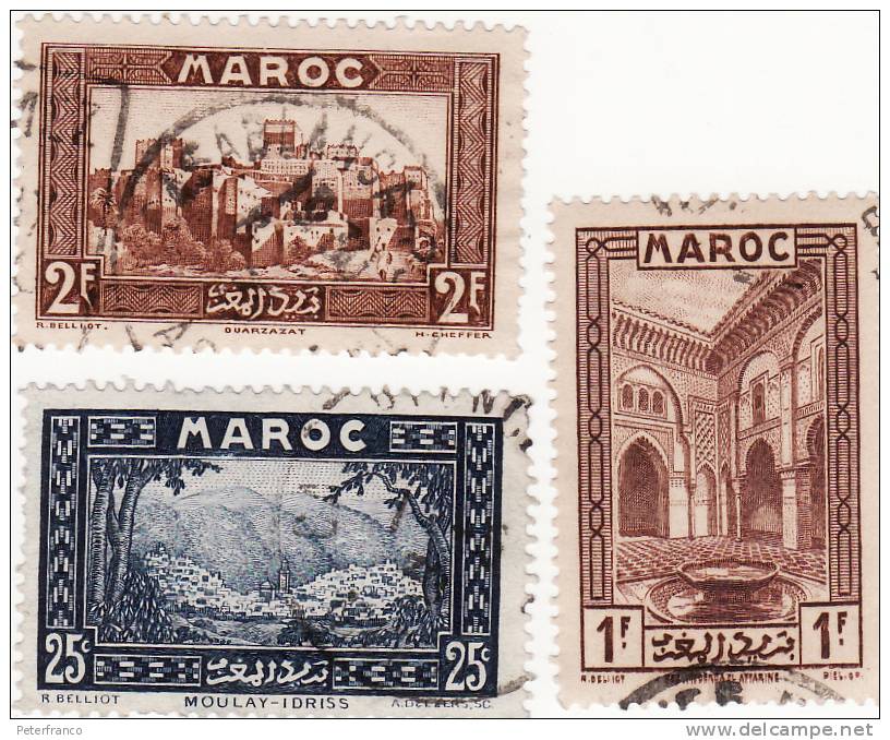 Marocco - Città - Used Stamps