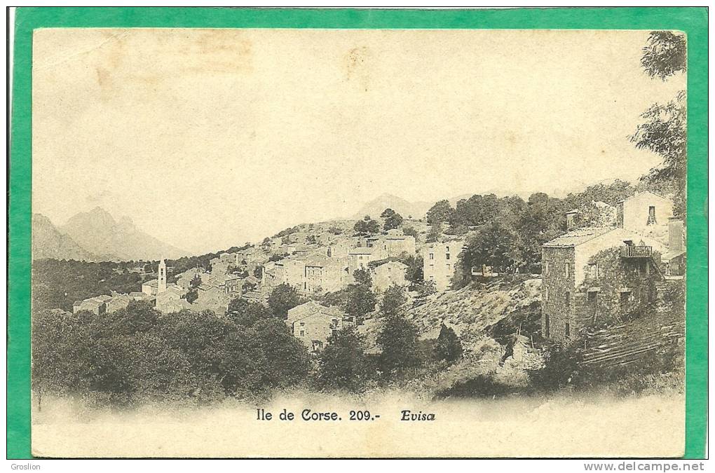 EVISA   - ILE DE CORSE N° 209 - Autres & Non Classés