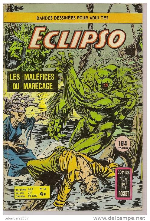 ECLIPSO   N° 58  - AREDIT 1976 - Eclipso