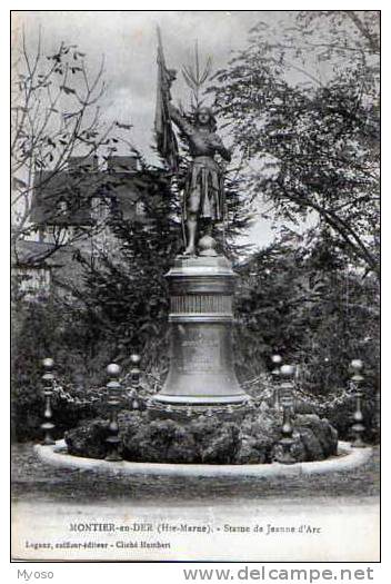 52 MONTIER EN DER Statue De Jeanne D'Arc - Montier-en-Der