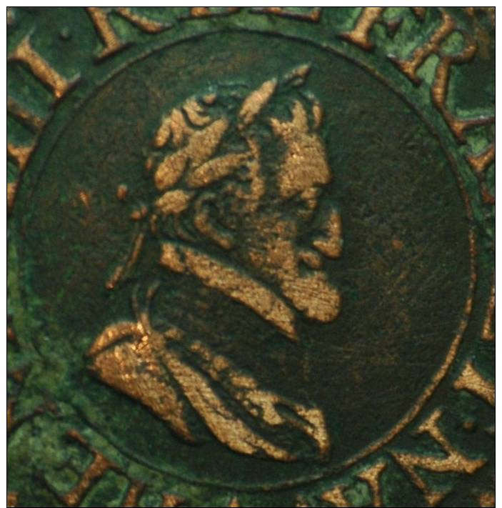 DOUBLE TOURNOIS (CUIVRE) HENRI IV 1609 TB+ - 1589-1610 Henri IV Le Vert-Galant