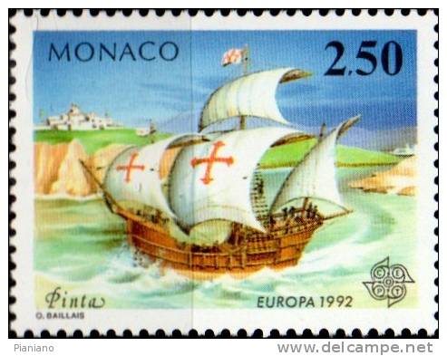 PIA - MONACO - 1992 : Europa  - (Yv  1825-27) - 1992