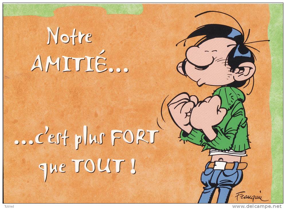 Carte Postale Gaston Lagaffe - Portfolios