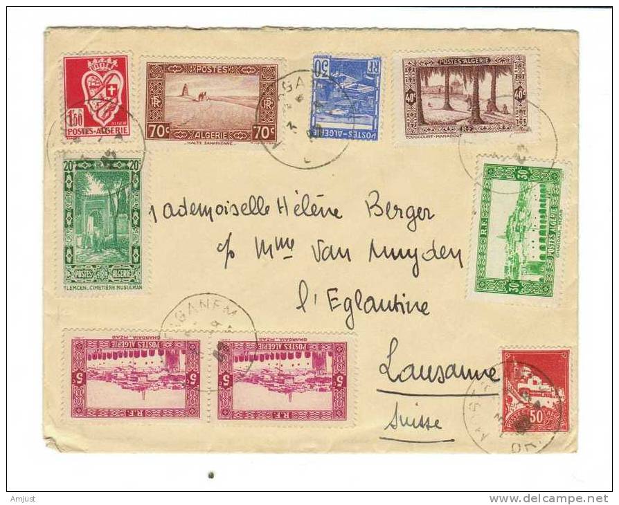 Lettre  Pour La Suisse - Other & Unclassified