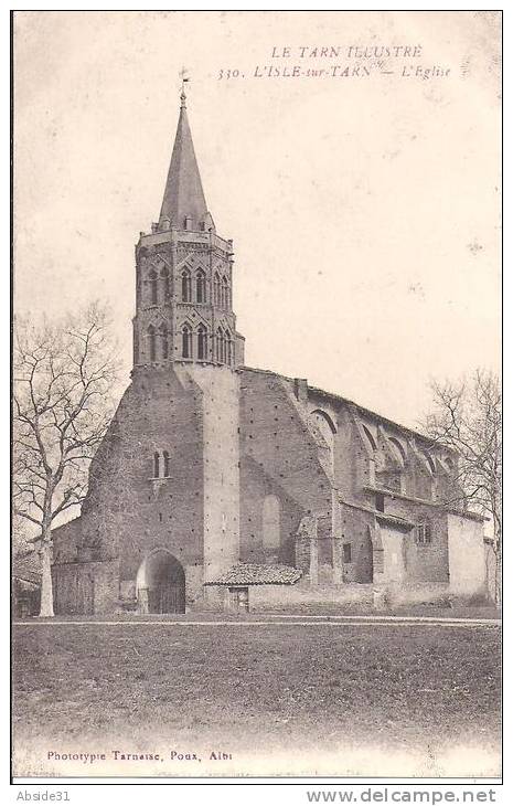 L'ISLE-SUR-TARN - L'Eglise - Lisle Sur Tarn