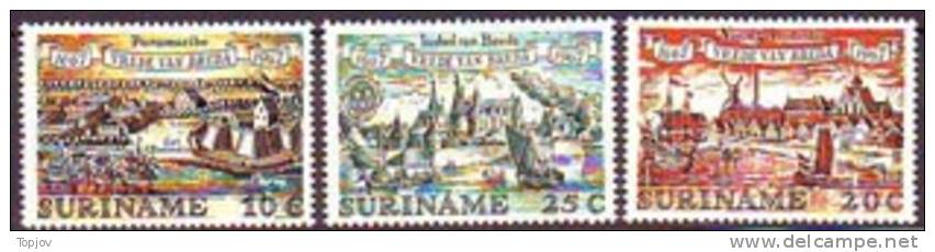 SURINAME -  Vrede Van Breda -PORT - SHIPS - 1967 - **MNH - Barche