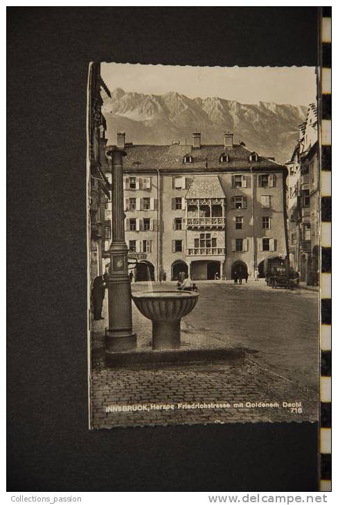 INNSBRUCK HERZOG FRIEDRICHSTRASSE MIT GOLDENEM DACHL - Autres & Non Classés