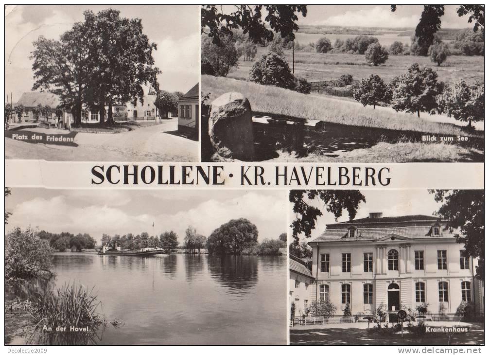 N2582 Schollene Kr Havelberg Used Good Shape - Havelberg