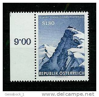 Österreich 1961: Mi.-Nr. 1091: Sonnblick-Observatorium    ** - Ungebraucht