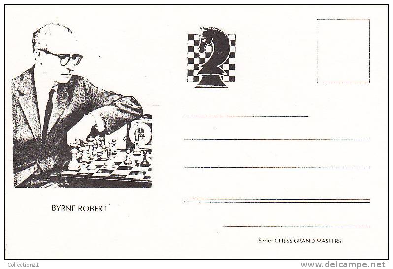 ECHEC ... CHESS GRAND MASTERS ... JEU D ECHECS .... BYRNE ROBERT - Chess