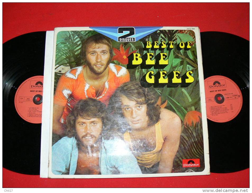 BEE GEES  BEST OF ........  DEUX DISQUES  EDIT  POLYDOR 1974 - Disco & Pop