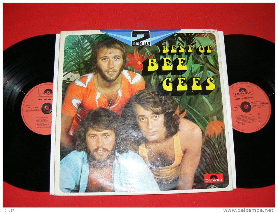 BEE GEES  BEST OF ........  DEUX DISQUES  EDIT  POLYDOR 1974 - Disco, Pop