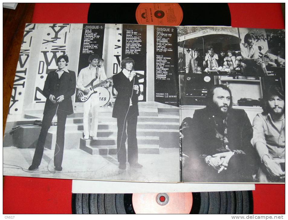 BEE GEES  BEST OF ........  DEUX DISQUES  EDIT  POLYDOR 1974 - Disco & Pop