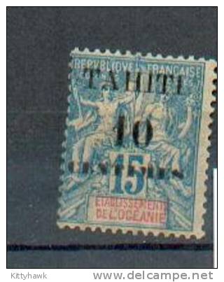 TAHITI 14 A - YT 33 * - Unused Stamps