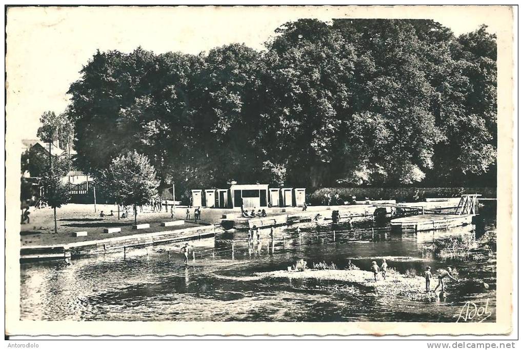 PONT DE GENNES     MONTFORT     La Piscine Et  Les Cabines - Montfort Le Gesnois