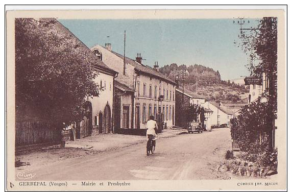 88. Gerbépal. Mairie Et Presbytère - Autres & Non Classés