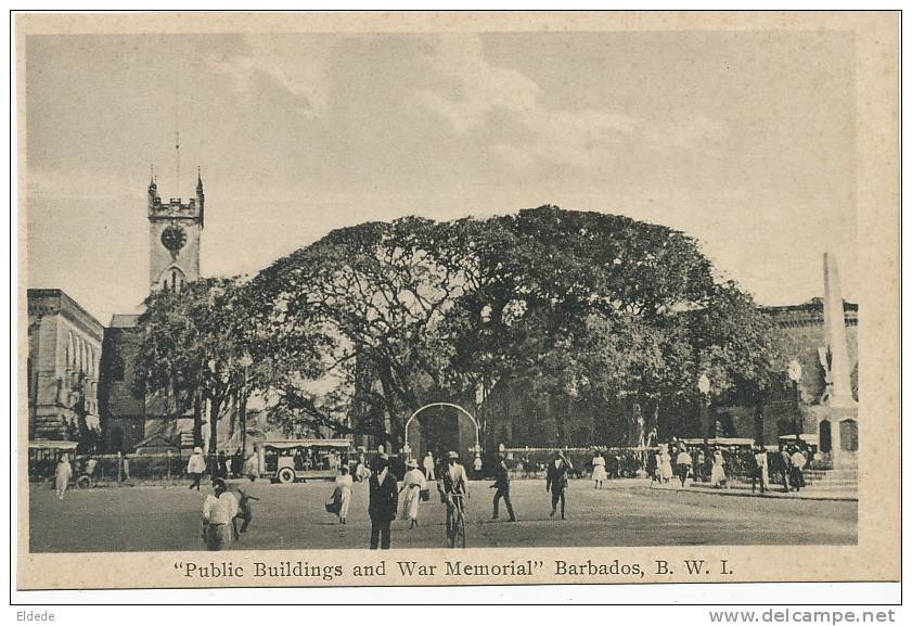 Barbados   Public Buildings And War Memorial Editor  Knight's - Barbados