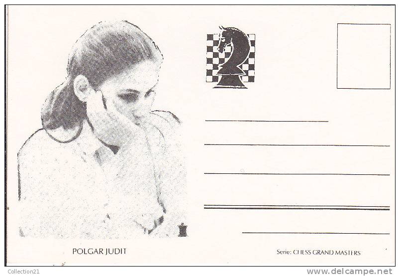 ECHEC ... JEU D ECHECS ... CHESS GRAND MASTERS .... POLGAR JUDIT - Schach