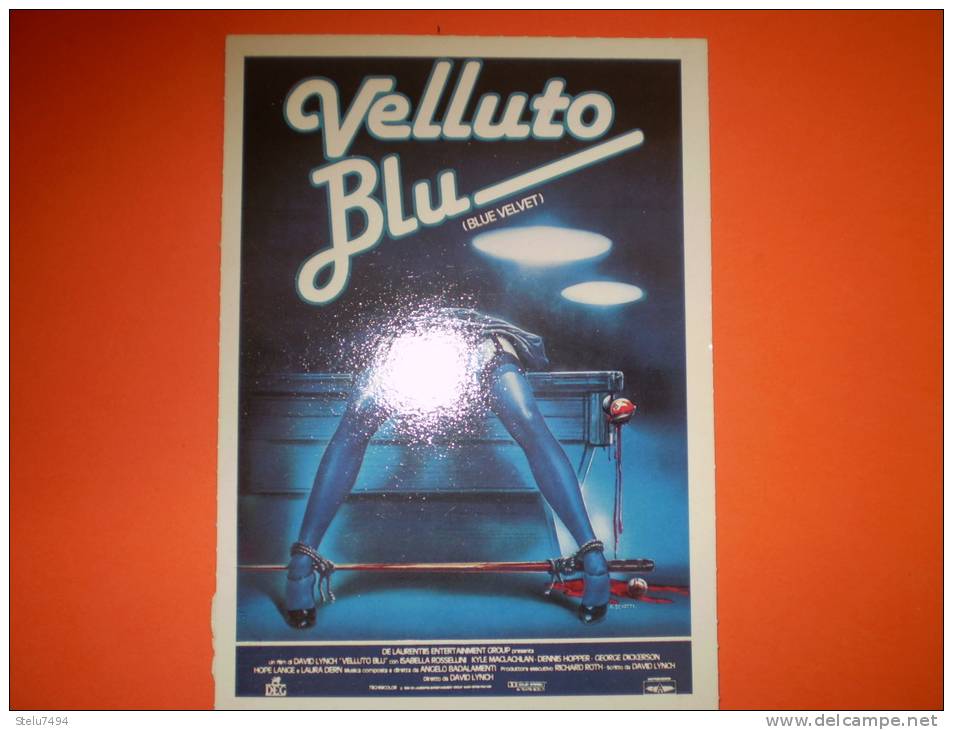 Cartolina N.p.film Velluto Blu - Altri & Non Classificati