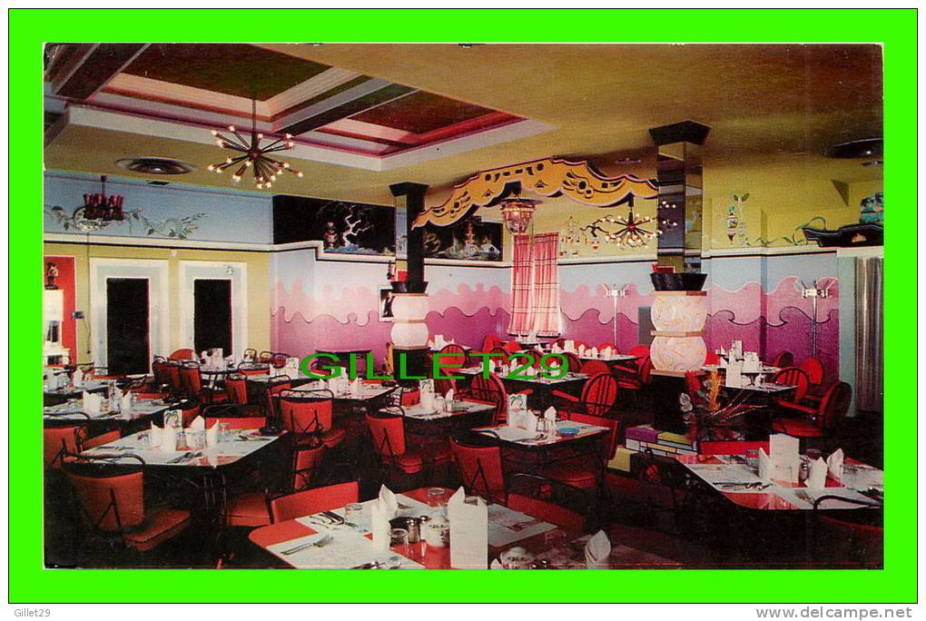 SHERBROOKE, QUÉBEC - ORIENTAL DINING ROOM - PUB BY SKINNER & NADEAU INC -  DEXTER PRESS - - Sherbrooke