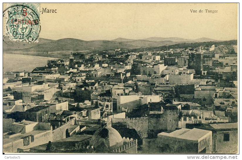 Vue De Tanger  Cpa - Tanger