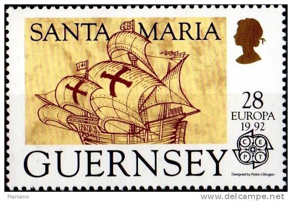 PIA  -  GUERNESEY  -  1992  : Europa - (Yv  560-63) - 1992