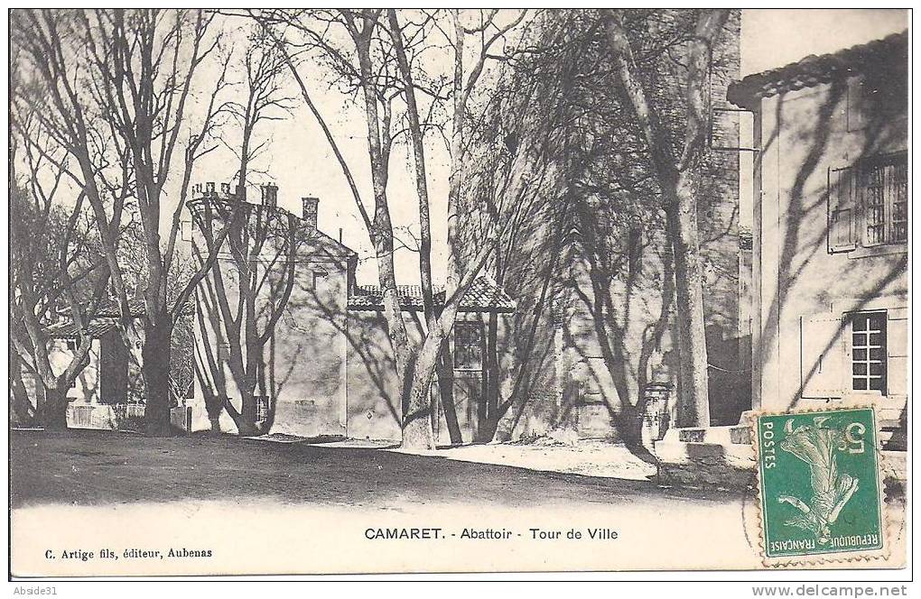 CAMARET - Abattoir - Tour  De  Ville - Camaret Sur Aigues