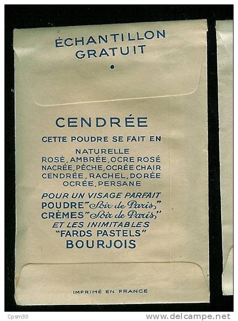 POUDRE Soir De Paris BOURJOIS Poudre CENDREE - Miniature Bottles (without Box)