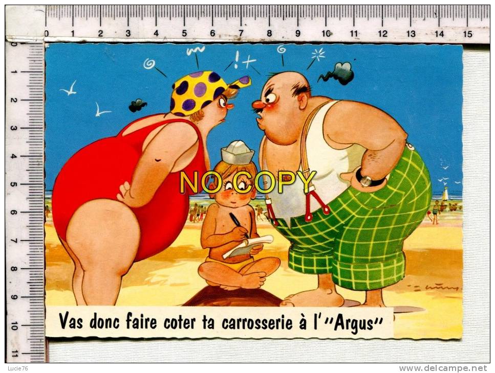 EN VACANCES -   Vas Donc Faire Côter Ta Carrosserie à L\´ Argus - Humor