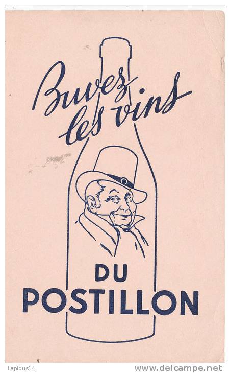 BU 798/ BUVARD   VIN   DU POSTILLON - Sprudel & Limonade