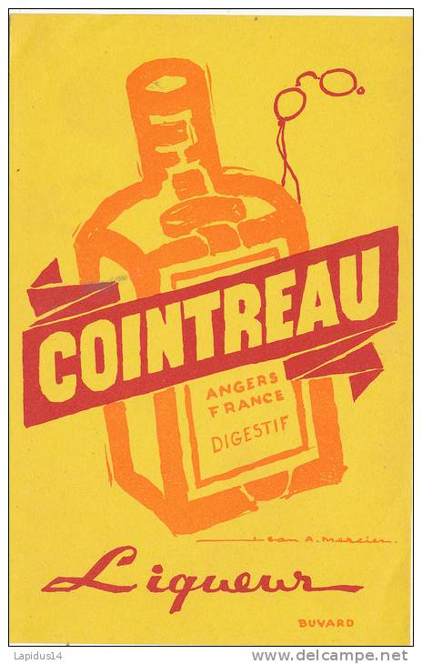 BU 804/ BUVARD  LIQUEUR COINTREAU - Liquor & Beer