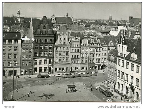 Wroclaw - Rynek Tram - Polen