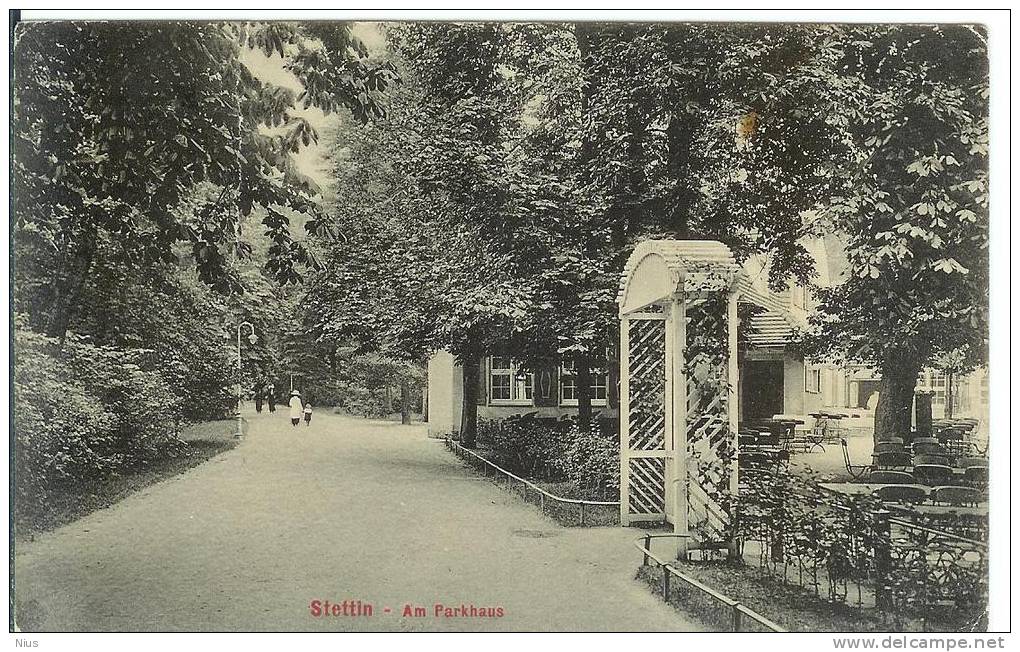 Poland Polska Pologne 1915, Stettin Szczecin, Germany Deutschland - Pologne