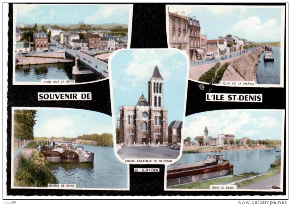 L'Ile Saint Denis - Souvenir-multivues - L'Ile Saint Denis