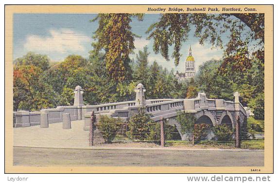 Hoadley Bridge, Bushnell Park, Hartford, Connecticut - Hartford
