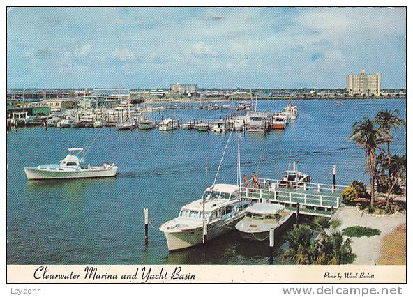 Clearwater Marina And Yacht Basin, Florida - Clearwater