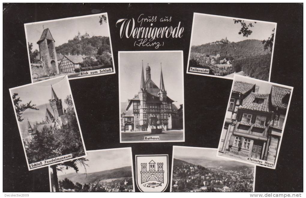 N2701 Wernigerode Am Harz Multi Views Used Good Shape - Wernigerode