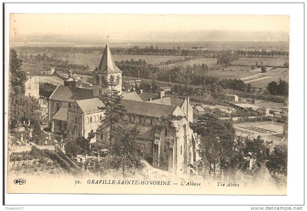 76 - GRAVILLE-SAINTE-HONORINE  -  L' Abbaye - Graville