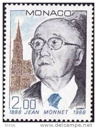 Monaco  CEPT-Mitläufer 1988 Jean Monnet - 1988