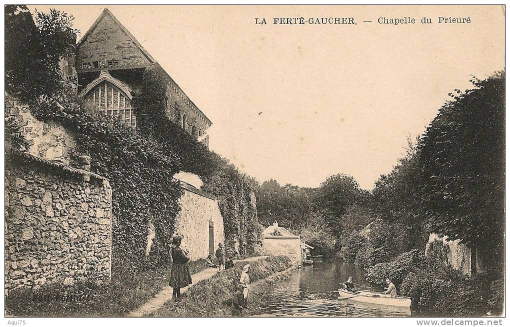 LA FERTE-GAUCHER    Chapelle Du Prieuré  (animation) - La Ferte Gaucher