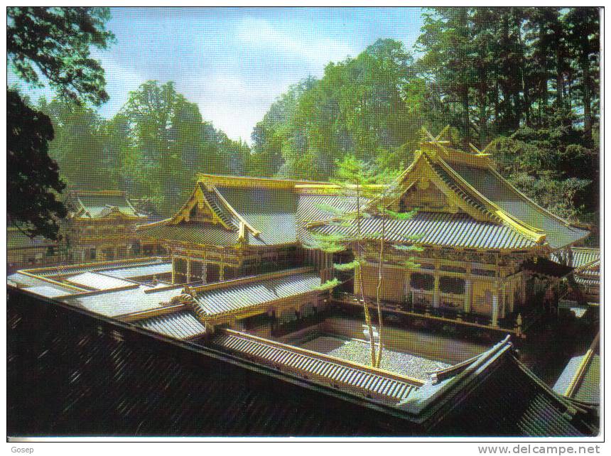 Japanstructure Of Main Shrine Main Shrine The Most (7.9.1991)-used Post Card+1 Stamps - Osaka