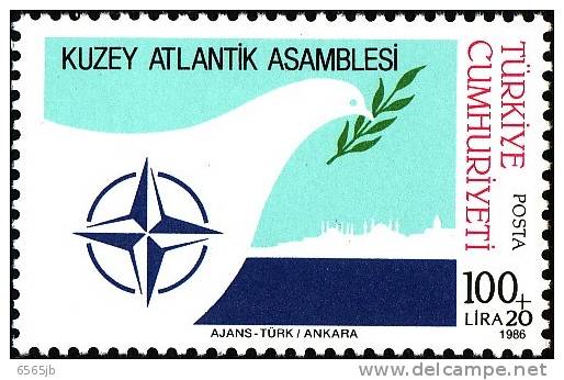 Turkije / Turkey / Türkei / Turquie 1986 NAVO / NATO / OTAN - NATO