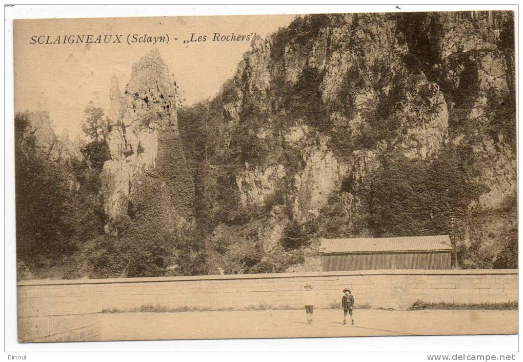 19115  -   Sclaigneaux( Sclayn )  Les Rochers - Andenne