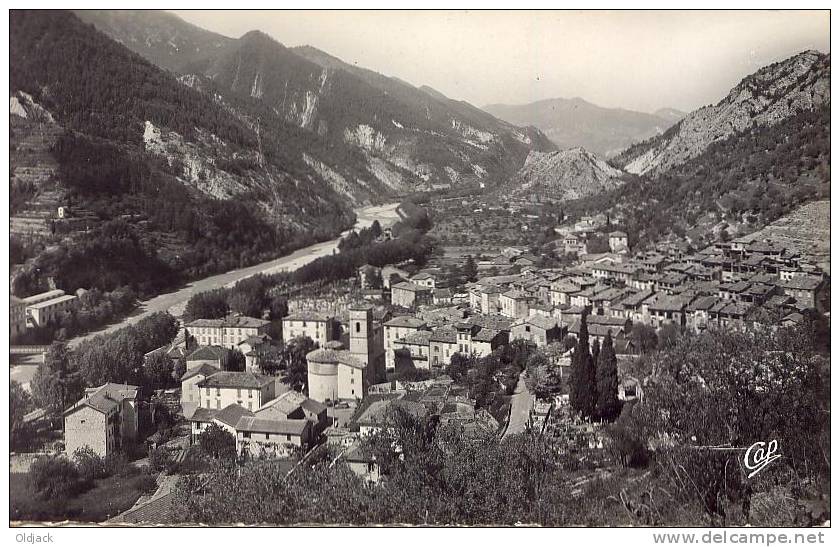 PUGET-THENIERS Vue Générale Et La Vallée Du Var - Sonstige & Ohne Zuordnung